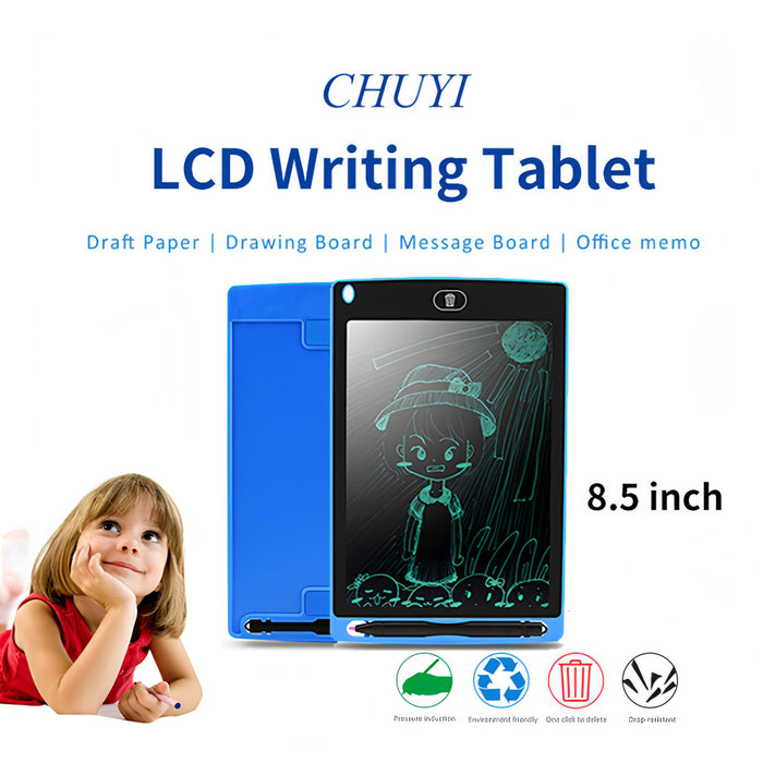 Portable 8.5 inch LCD Writing Tablet Drawing Graffiti Electronic Handwriting Pad Message Graphics Board Draft Paper with Writing Pen SJMUSICGROUP