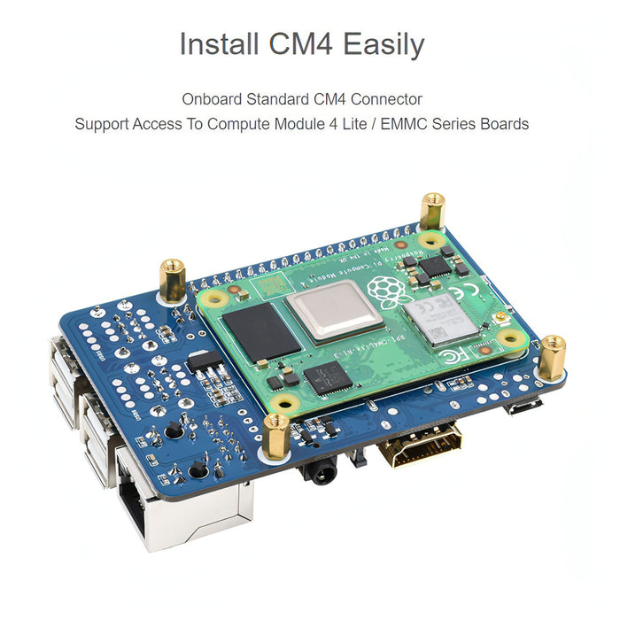 Raspberry Pi CM4 To 3B Adapter for Raspberry Pi 3 Model B/B+ SJMUSICGROUP