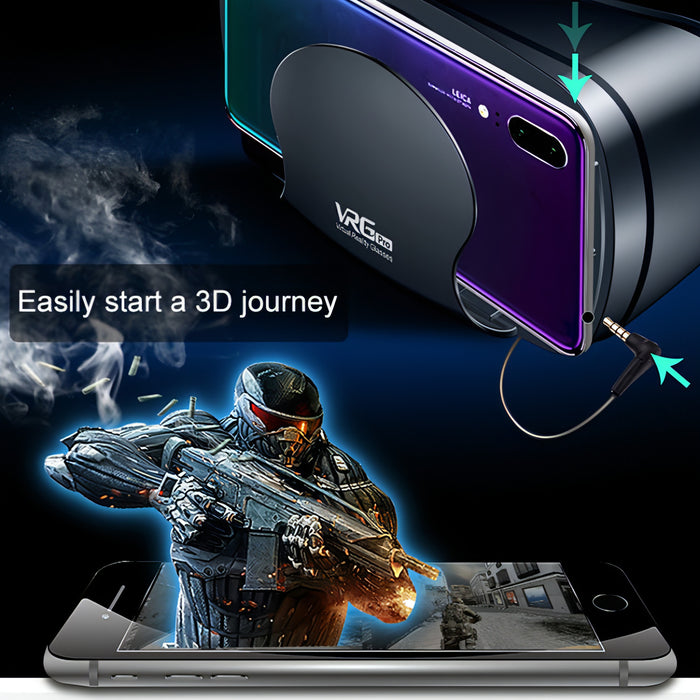 VRG Pro Audio Video Version All-in-one Mobile Phone 3D VR Glasses SJMUSICGROUP