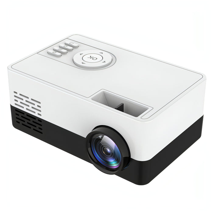 J15 1920 x 1080P HD Household Mini LED Projector with Tripod Mount Support AV / HDMI x 1 / USB x1 / TF x 1 SJMUSICGROUP