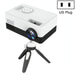 J15 1920 x 1080P HD Household Mini LED Projector with Tripod Mount Support AV / HDMI x 1 / USB x1 / TF x 1 SJMUSICGROUP