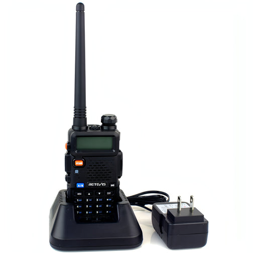 RETEVIS RT-5R 400-520MHz + 136-174MHz 128CHS USB Two-segment Handheld Walkie Talkie SJMUSICGROUP