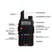 RETEVIS RT-5R 400-520MHz + 136-174MHz 128CHS USB Two-segment Handheld Walkie Talkie SJMUSICGROUP