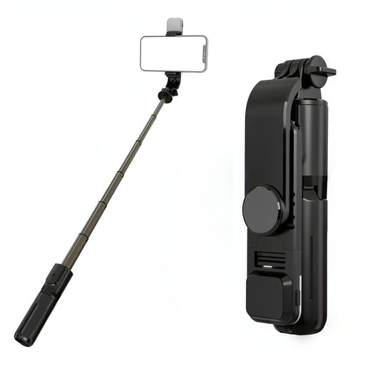 L10S Mini Fill Light Bluetooth Selfie Stick Tripod Mobile Phone Holder SJMUSICGROUP