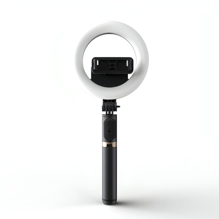 Q07 6 Inch Ring Light Portable Bluetooth Selfie Stick Tripod SJMUSICGROUP