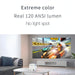 Q96 E300 Intelligent Portable HD 4K Projector, EU Plug SJMUSICGROUP