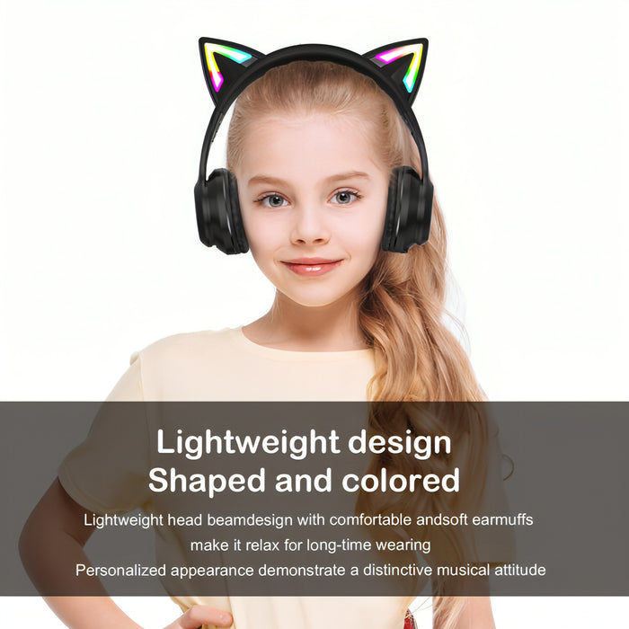 ONIKUMA B90 RGB Lighting Wireless Bluetooth Headphone SJMUSICGROUP