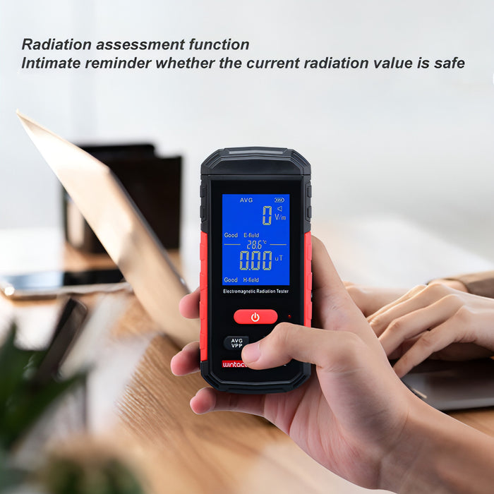 Wintact WT3122 Household Electromagnetic Radiation Tester SJMUSICGROUP