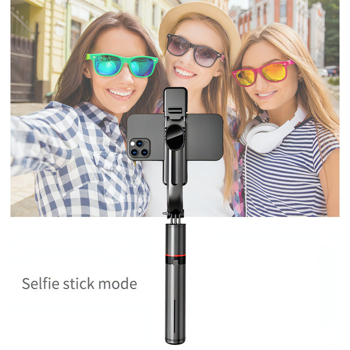 L12D Bluetooth Remote Control Detachable Fill Light Tripod Selfie Stick Phone Holder SJMUSICGROUP