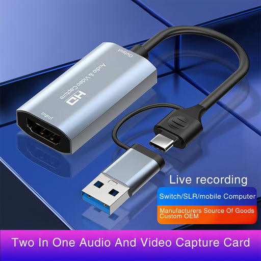 Z29 HDMI/M to USB-Type C/M HD Video Capture Card SJMUSICGROUP