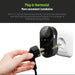 Plug-in LCD Thermostat, EU Plug SJMUSICGROUP