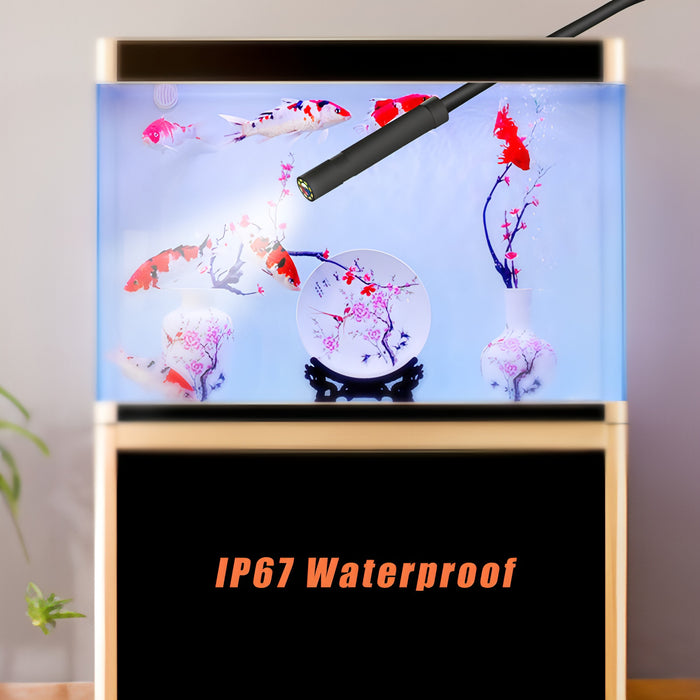 P40 8mm HD Waterproof Portable Integrated Hand-held Vertical Screen Industry Endoscope SJMUSICGROUP