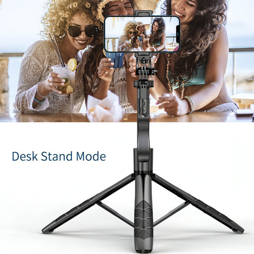 L16 Foldable Bluetooth Tripod Selfie Stick Balance Stabilizer Holder SJMUSICGROUP