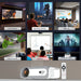 MECOOL KP1 1920x1080P 700ANSI Lumens Portable Mini LCD Smart Projector SJMUSICGROUP