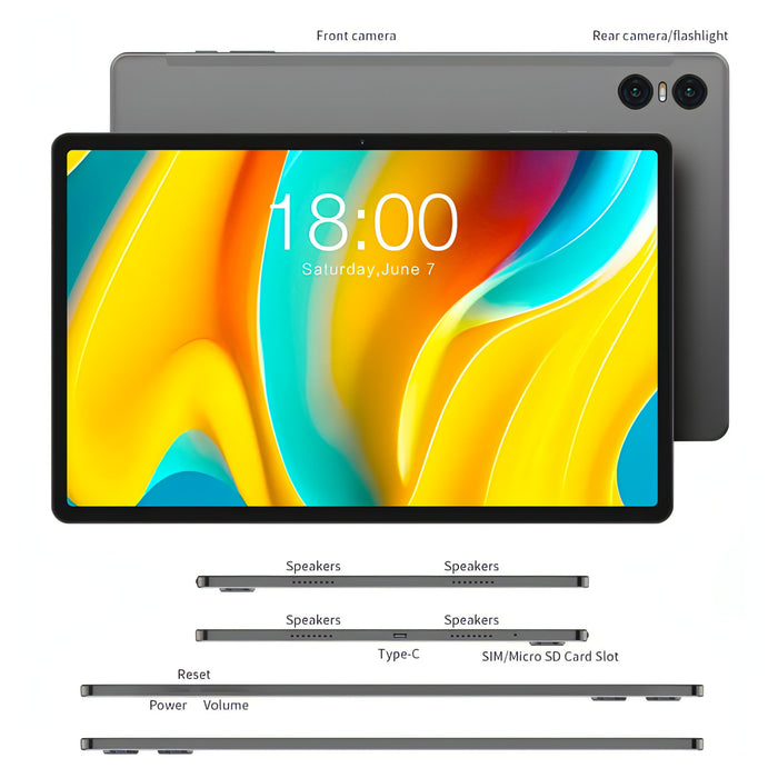 Teclast T50 Pro Tablet PC 11 inch,  Android 13 MediaTek Helio G99 Octa Core, 4G LTE Dual SIM SJMUSICGROUP