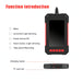 P40 3.9mm Red HD Waterproof Portable Integrated Hand-held Vertical Screen Industry Endoscope SJMUSICGROUP