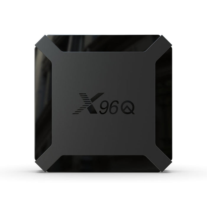 X96Q HD 4K Smart TV Box without Wall Mount, Android 10.0, Allwinner H313 Quad Core ARM Cortex A53 , Support TF Card, HDMI, RJ45, AV, USBx2 SJMUSICGROUP