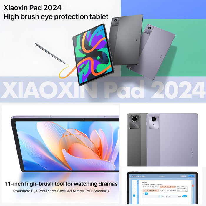 Lenovo Xiaoxin Pad 2024 11 inch WiFi Tablet, Android 13, Qualcomm Snapdragon 685 Octa Core, Support Face Identification SJMUSICGROUP