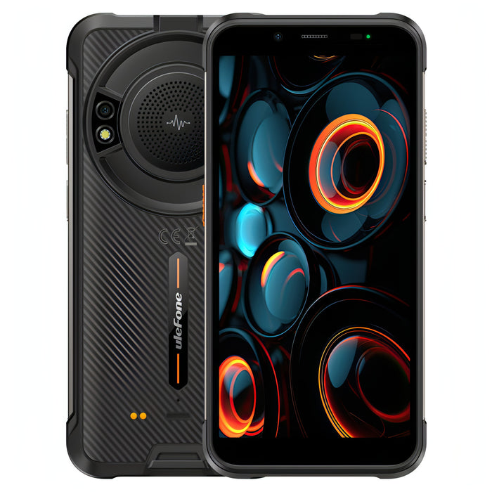 Ulefone Power Armor 16S Rugged Phone, 9600mAh Battery, Side Fingerprint, 5.93 inch Android 13 Unisoc T616 Octa Core up to 2.0GHz, Network: 4G, NFC, OTG SJMUSICGROUP