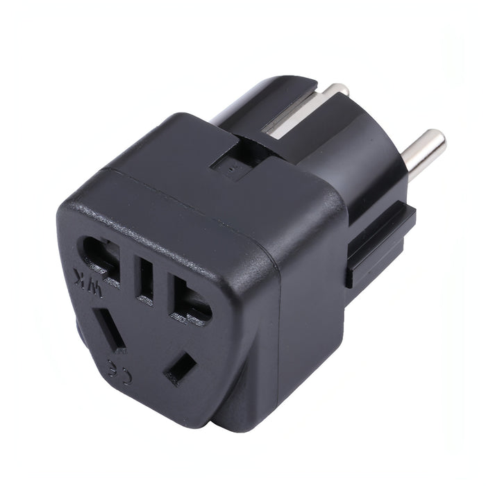 Portable Universal Five-hole WK to EU Plug Socket Power Adapter SJMUSICGROUP