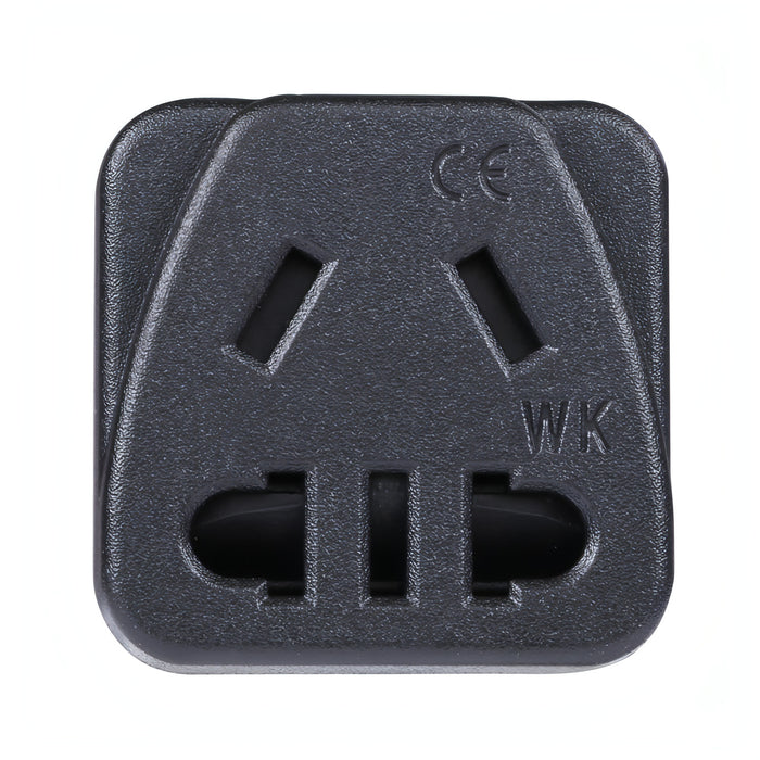 Portable Universal Five-hole WK to UK Plug Socket Power Adapter with Fuse SJMUSICGROUP