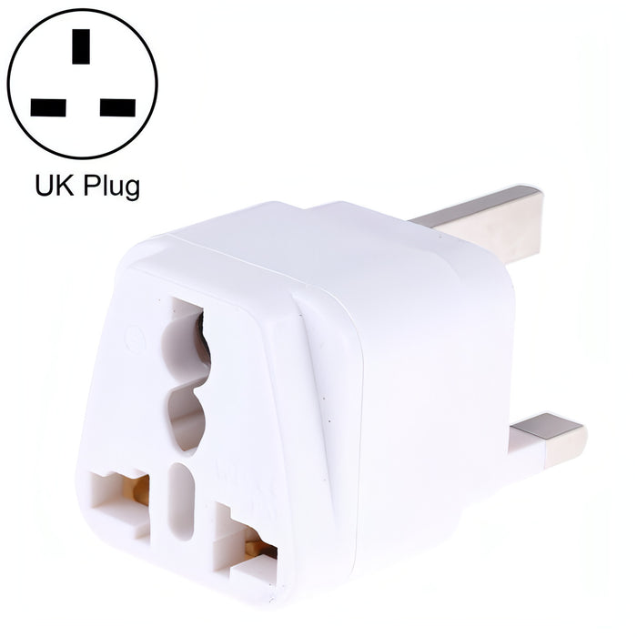 Portable Universal Socket to UK Plug Power Adapter Travel Charger with Fuse SJMUSICGROUP