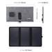 HAWEEL 21W Ultrathin 3-Fold Foldable 5V / 3A Solar Panel Charger with Dual USB Ports, Support QC3.0 and AFC SJMUSICGROUP