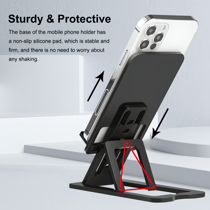 HAWEEL Adjustable Lifting Folding Portable Live Broadcast Desktop Plastic Holder SJMUSICGROUP