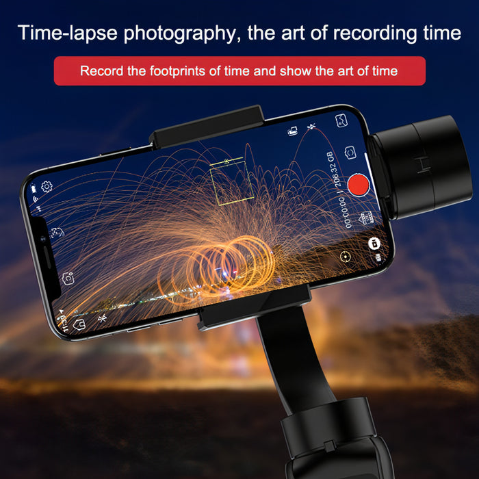 S5 Mobile Phone Stabilizer Three-axis Anti-shake Handheld Gimbal SJMUSICGROUP