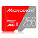 MICRODATA 256GB Class10 Red and Grey TF(Micro SD) Memory Card SJMUSICGROUP