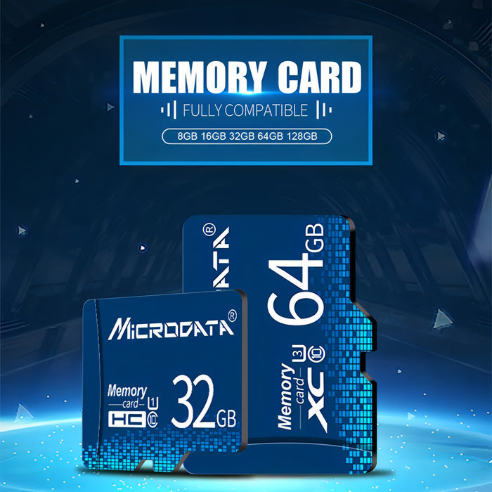 MICRODATA 16GB U1 Blue TF(Micro SD) Memory Card SJMUSICGROUP