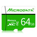 MICRODATA 64GB U3 Green and White TF(Micro SD) Memory Card SJMUSICGROUP