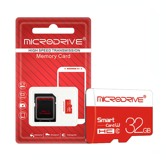 Microdrive 32GB High Speed Class 10 Micro SD(TF) Memory Card SJMUSICGROUP