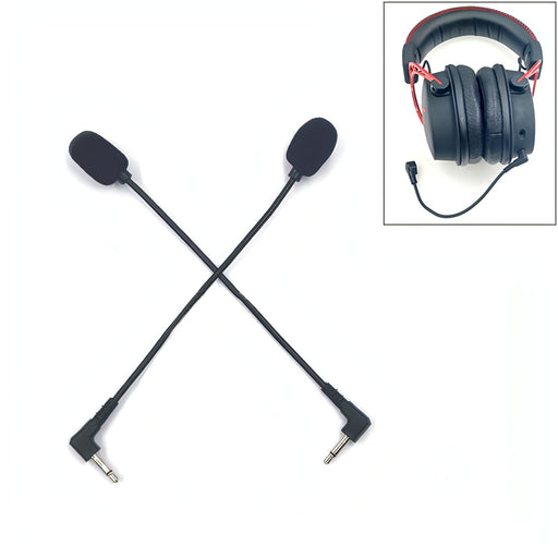 ZJ033MR-03 19cm Mono 3.5mm Angle Head Plug Gaming Headset Sound Card Live Microphone SJMUSICGROUP