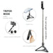 L03 Aluminum Alloy Foldable Bluetooth Tripod Selfie Stick SJMUSICGROUP