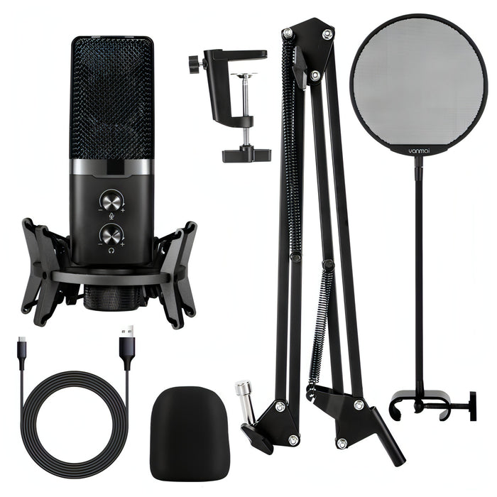 Yanmai X3 USB Recording Microphone Kit SJMUSICGROUP