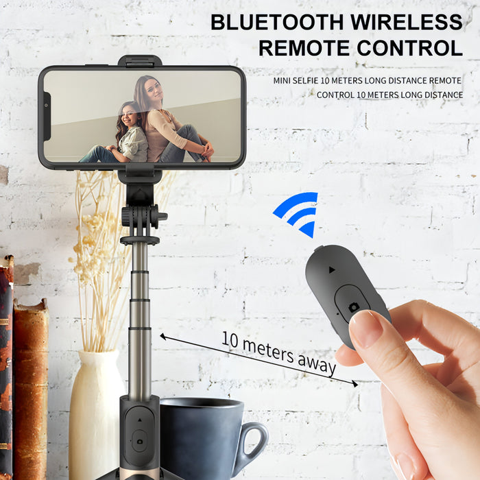 Q03 Bluetooth Remote Control Tripod Selfie Stick Phone Holder SJMUSICGROUP