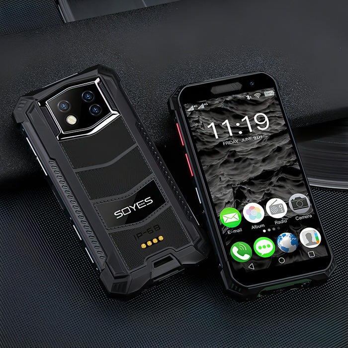 IP68 Waterproof Dustproof Shockproof, Face Identification, 3.5 inch Android 10.0 MTK6762 Octa Core up to 2.0GHz, Dual SIM, PTT Walkie Talkie, OTG, NFC, Network: 4G SJMUSICGROUP