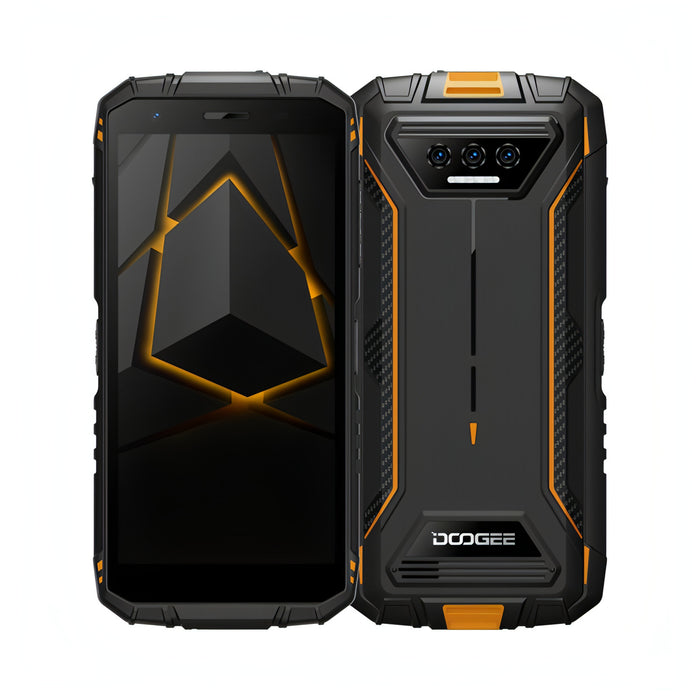 IP68/IP69K Waterproof Dustproof Shockproof, Triple AI Back Cameras, 6300mAh Battery, 5.5 inch Android 12.0 Unisoc T606 Octa Core, Network: 4G,  NFC SJMUSICGROUP