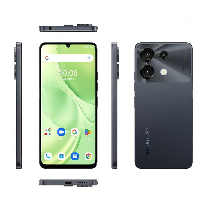 UMIDIGI G9 5G, 6GB+128GB, Side Fingerprint & Face ID Identification, 6.75 inch Android 14 UNISOC T765 Octa Core, Network: 5G SJMUSICGROUP