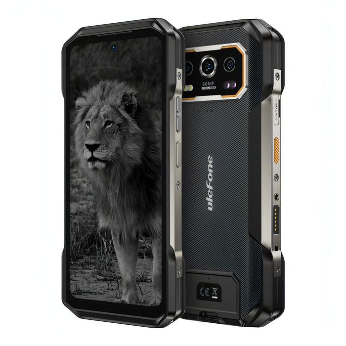 Ulefone Armor 27 Pro Rugged Phone, 12GB+256GB, Night Vision, 10600mAh, 6.78 inch Android 14 MediaTek Dimensity 6300 Octa Core, Network: 5G, NFC SJMUSICGROUP