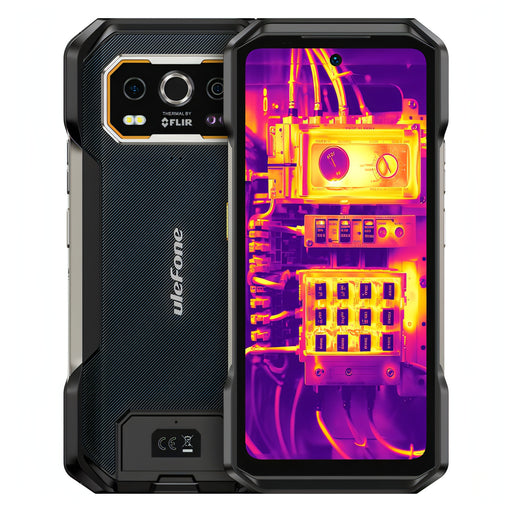 Ulefone Armor 27T Pro Rugged Phone, Thermal Imaging, 12GB+256GB, Night Vision, 10600mAh, 6.78 inch Android 14 MediaTek Dimensity 6300 Octa Core, Network: 5G, NFC SJMUSICGROUP