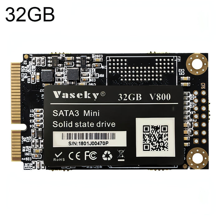 Vaseky V800 32GB 1.8 inch SATA3 Mini Internal Solid State Drive MSATA SSD Module for Laptop SJMUSICGROUP