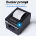 Xprinter N160II USB+WIFI Interface 80mm 160mm/s Automatic Thermal Receipt Printer, UK Plug SJMUSICGROUP