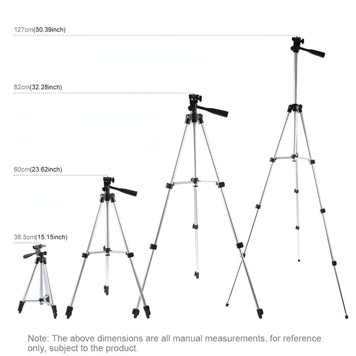 PULUZ Tripod Mount +  Live Broadcast Dual Phone Bracket + 6.2 inch 16cm LED Ring Vlogging Video Light Kits SJMUSICGROUP