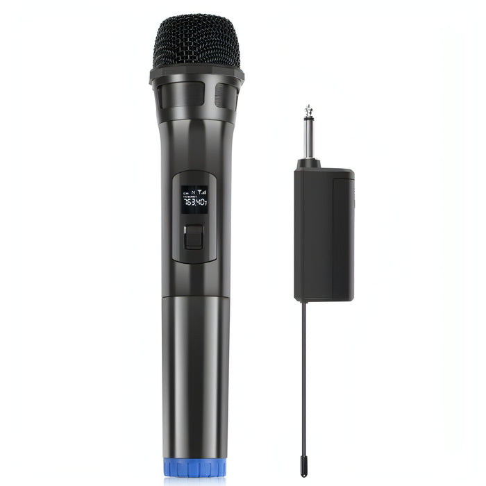 PULUZ UHF Wireless Dynamic Microphone with LED Display, 6.5mm Transmitter SJMUSICGROUP