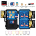 PULUZ Card Reader + 22 in 1 Memory Card Case for 1Standard SIM + 2Micro-SIM + 2Nano-SIM + 3CF + 7SD + 6TF + 1CARD PIN SJMUSICGROUP