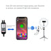 PULUZ 7.9 inch 20cm USB RGB Dimmable LED Dual Color Temperature LED Curved Light Ring Vlogging Selfie Photography Video Lights with Phone Clamp SJMUSICGROUP