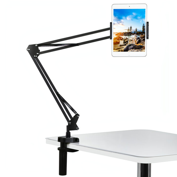 PULUZ  Live Broadcast Desktop Arm Stand Suspension Clamp Holder with Tablet PC Clamp SJMUSICGROUP