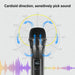 PULUZ 1 To 2 UHF Wireless Dynamic Microphones with LED Display, 3.5mm Transmitter SJMUSICGROUP